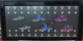 An advertisement for the White Kicks, Orange Arrows, and Pink Trainers found in The Reef.