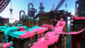A Turf War between pink and blue
