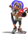 The same Octoling, in a different pose.