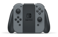 The Joy-Cons in the non-charging grip.