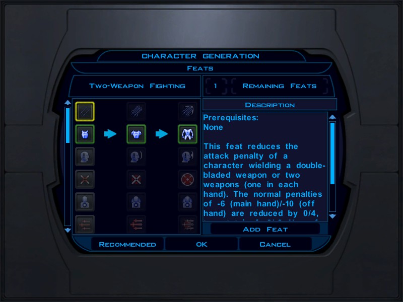 Star Wars Knights Of The Old Republiccharacter Generation — Strategywiki The Video Game