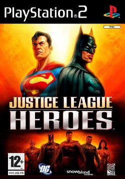 Box artwork for Justice League Heroes.