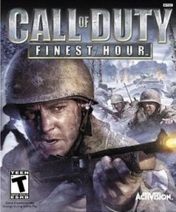 Box artwork for Call of Duty: Finest Hour.