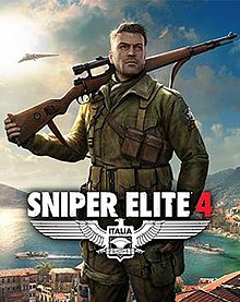Box artwork for Sniper Elite 4.