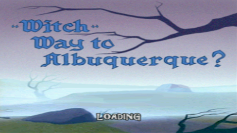 File:Bugs Bunny Lost in Time "Witch" Way to Albuquerque loading screen.png