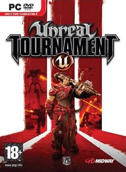 Box artwork for Unreal Tournament 3.