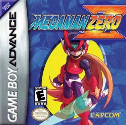 Box artwork for Mega Man Zero.