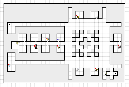 Deep Dungeon 3 map Town 2.png