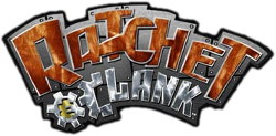 The logo for Ratchet & Clank.
