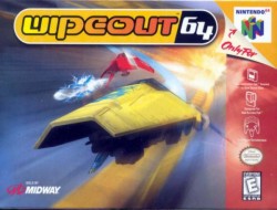 Box artwork for Wipeout 64.