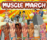Box artwork for Muscle March.