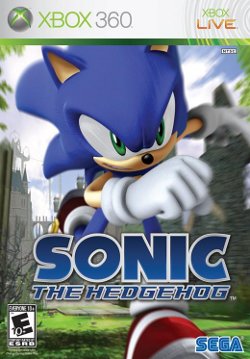 Box artwork for Sonic the Hedgehog.