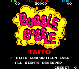 File:Bubble Bobble arcade title.png