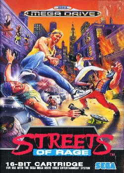Box artwork for Streets of Rage.