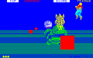 File:Space Harrier PC88 screen.png