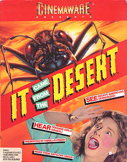 Box artwork for It Came from the Desert.