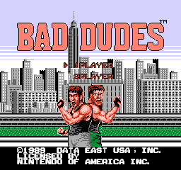 File:Bad Dudes NES title.png