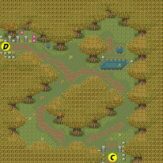 Secret of Mana map Great Forest Autumn.png