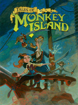 Box artwork for Tales of Monkey Island.