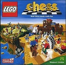Box artwork for LEGO Chess.