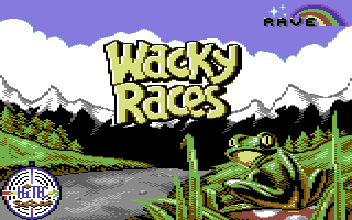 File:Wacky Races title screen (Commodore 64).png