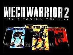 Box artwork for MechWarrior 2: The Titanium Trilogy.