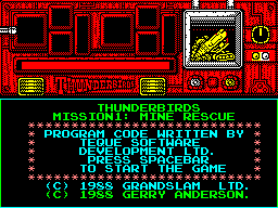 File:Thunderbirds (1988) title screen (Amstrad CPC).png