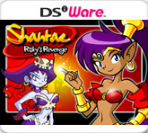 Box artwork for Shantae: Risky's Revenge.