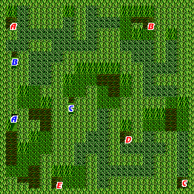 Final Fantasy II map Tropical Cave F2.png