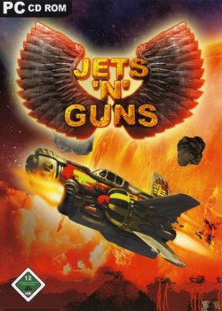 Box artwork for Jets'n'Guns.