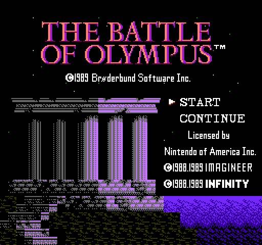 File:Battle of Olympus NES title.jpg