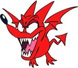 Eyeshield 21 MDP mascot Deimon Devil Bats.gif