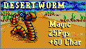 Miracle Warriors monster Desert Worm.png