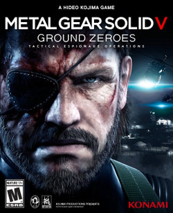 Box artwork for Metal Gear Solid V: Ground Zeroes.
