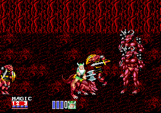 Golden Axe II Stage 4 bosses.png