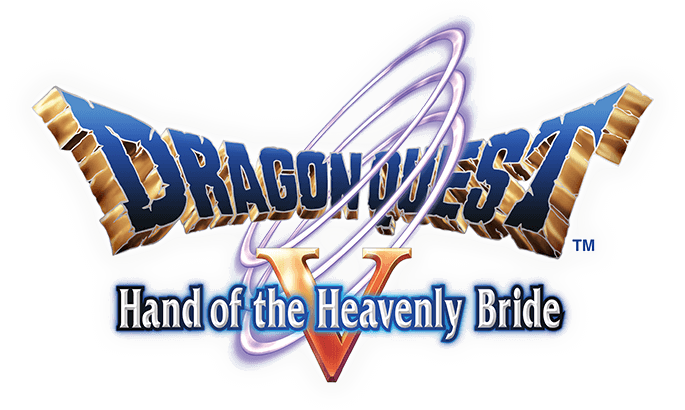 File:Dragon Quest V logo.png