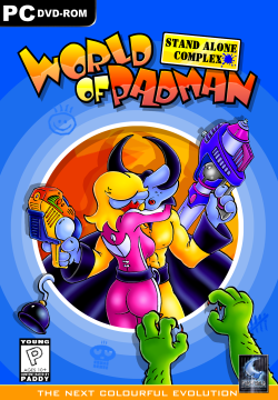 Box artwork for World of Padman.