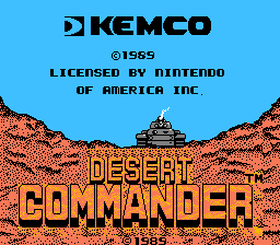 File:Desert Commander NES title.png
