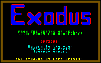 ultima iii exodus soudntrack