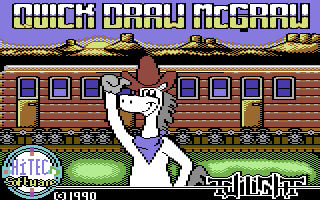 File:Quick Draw McGraw title screen (Commodore 64).png