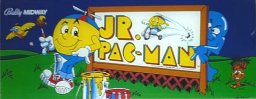 Jr. Pac-Man marquee