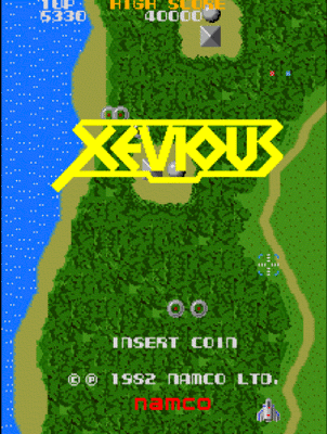 File:Xevious Title Screen.png