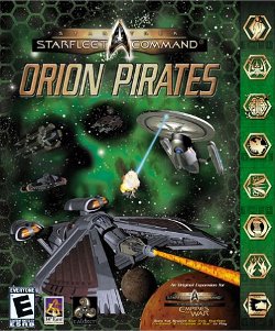 Box artwork for Star Trek Starfleet Command: Orion Pirates.