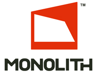 Monolith Productions's company logo.