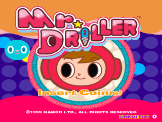 File:Mr. Driller title screen.png