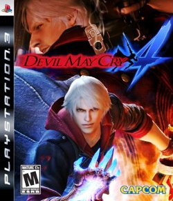 Box artwork for Devil May Cry 4.