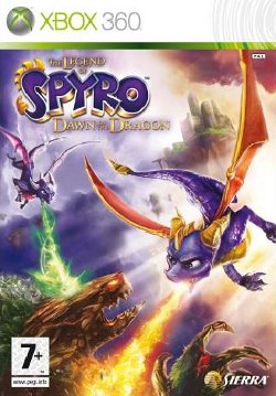 Box artwork for The Legend of Spyro: Dawn of the Dragon.