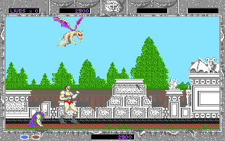 File:Altered Beast DOS screen.png