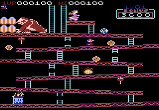 File:Donkey Kong XM 7800 Stage 1.png