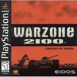 Box artwork for Warzone 2100.